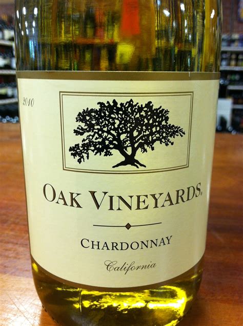 oak vineyards chardonnay 2014